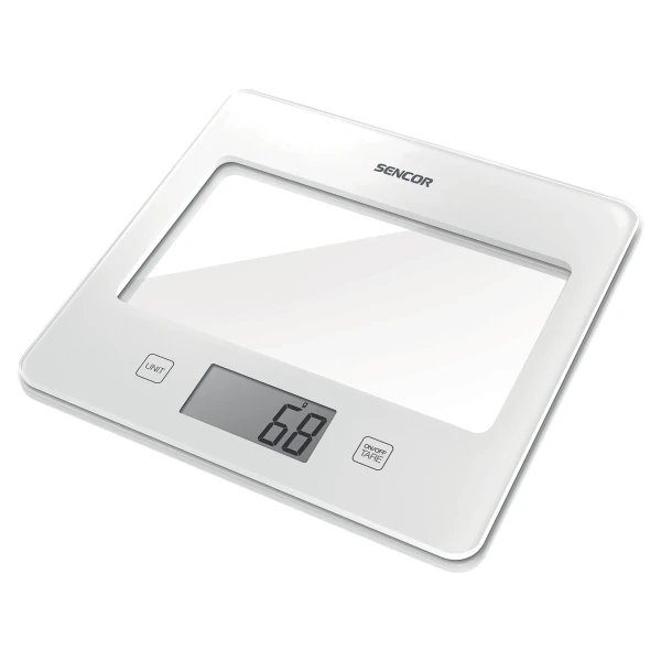 Kuhinjska vaga Sencor SKS 5030WH bela do 5 kg