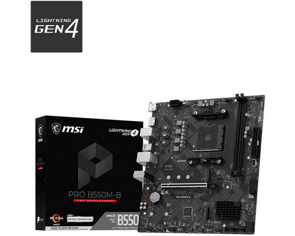MSI PRO B550M-B matična ploča(PLO03852)