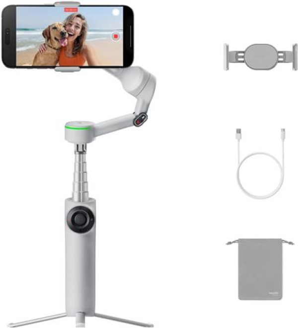 Insta360 Flow 2 Pro Stand   Stone Gray