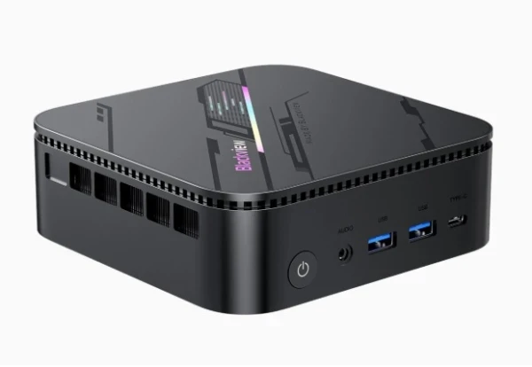 BlackView MP100 Pro i5-12450H 16GB 512GB 1xHDMI+1xDP RJ45 BT WiFI W11P Black