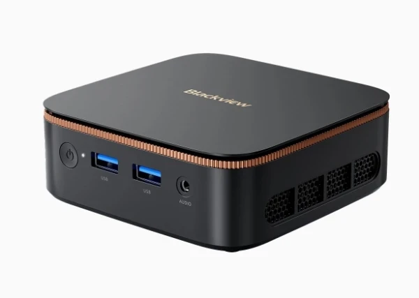 BlackView MP20 AMD R3 3300U 16GB 512GB HDMI 2xUSB 3.0 1xRJ45 BT WiFI W11P Black