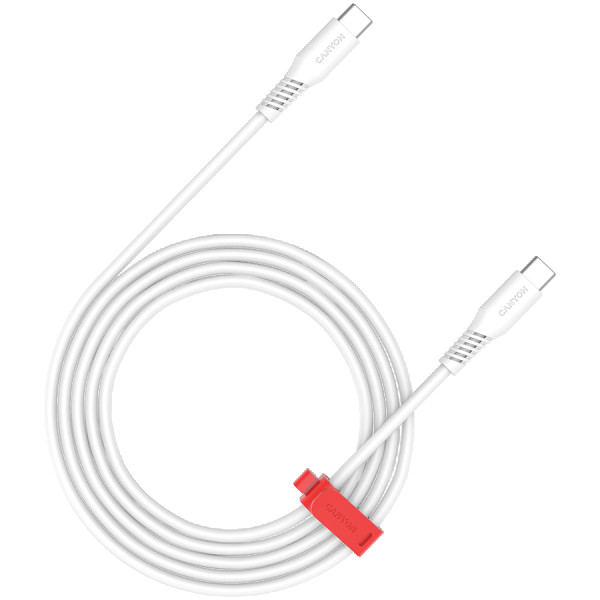 CANYON cable CC60SC C-C 60W 1.2m White ( CNS-CC60SC12W ) 