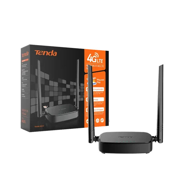Wireless 4G LTE Router Tenda 4G05 N300 sim slot 1xWan 1x Lan 2 External 4G 3G 2 Internal Wi-Fi Anten