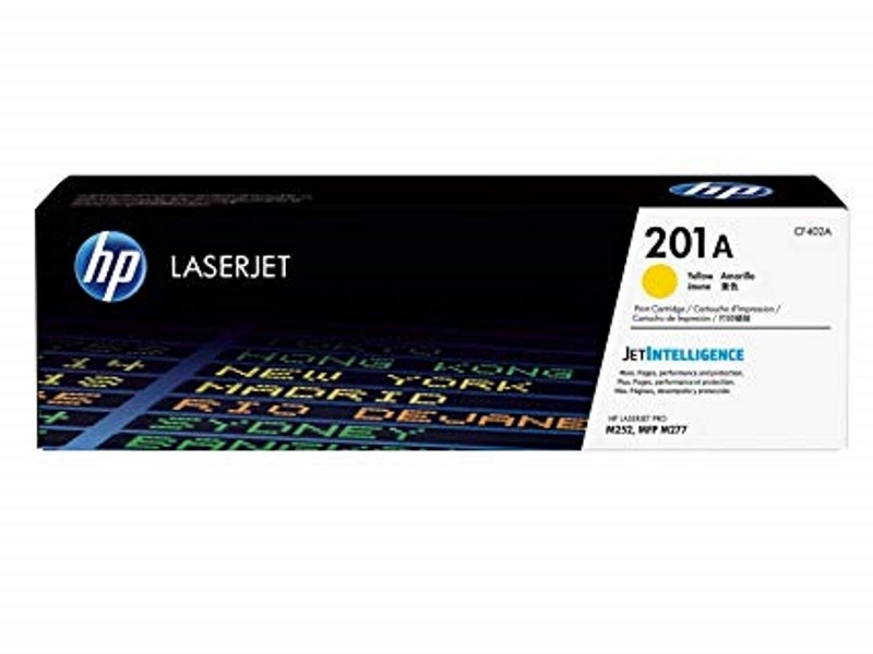 HP 201A Yellow LaserJet Toner Cartridge za M252dw   MFP M277dw CF402A