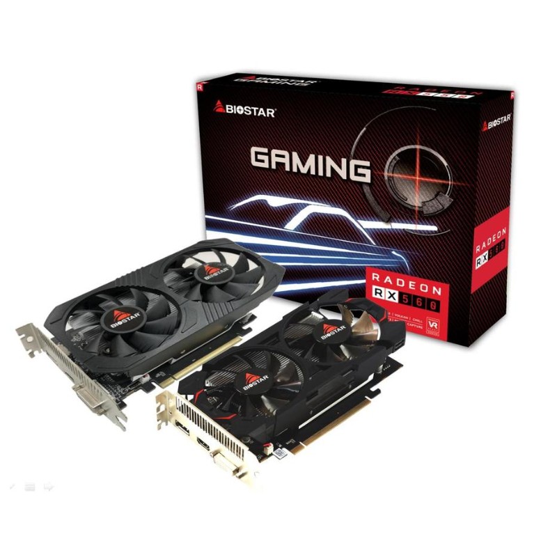VGA BIOSTAR RX560 4GB GDDR5
