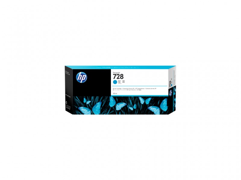 Kertridž HP 728 300ml/plava (F9K17A)