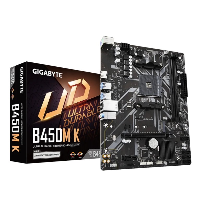 Matična ploča GIGABYTE B450M K 1.0/AM4 (B450M K)