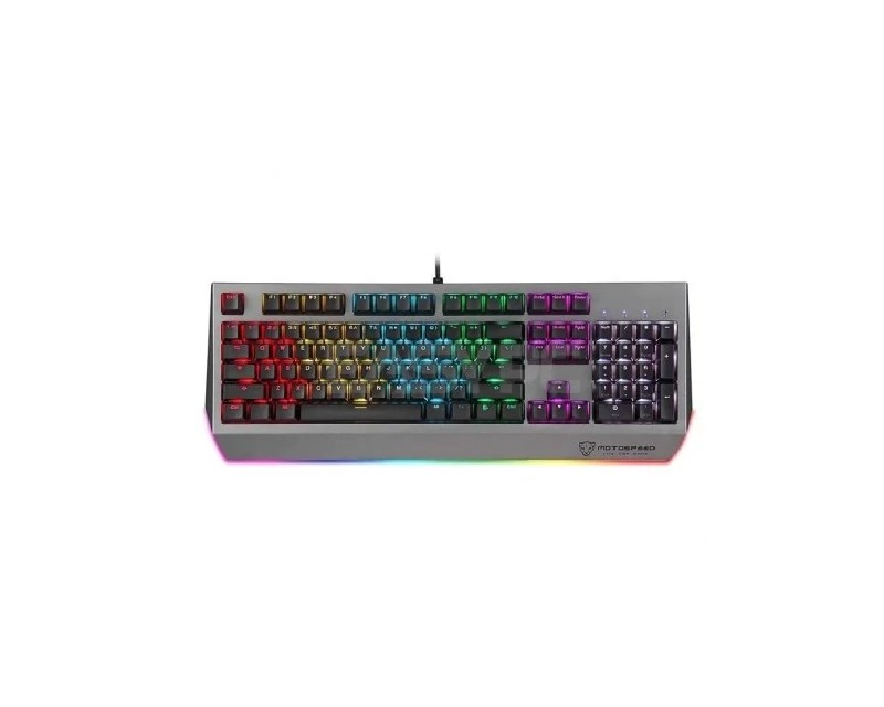 MOTOSPEED CK99 RGB siva mehanička tastatura crveni prekidač