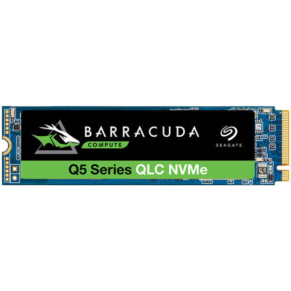 Seagate® BarraCuda(TM) Q5, 1TB SSD, M.2 2280-S2 PCIe 3.0 NVMe, Read Write: 2,400   1,700 MB s, EAN: 8719706027724 ( ZP1000CV3A001 )