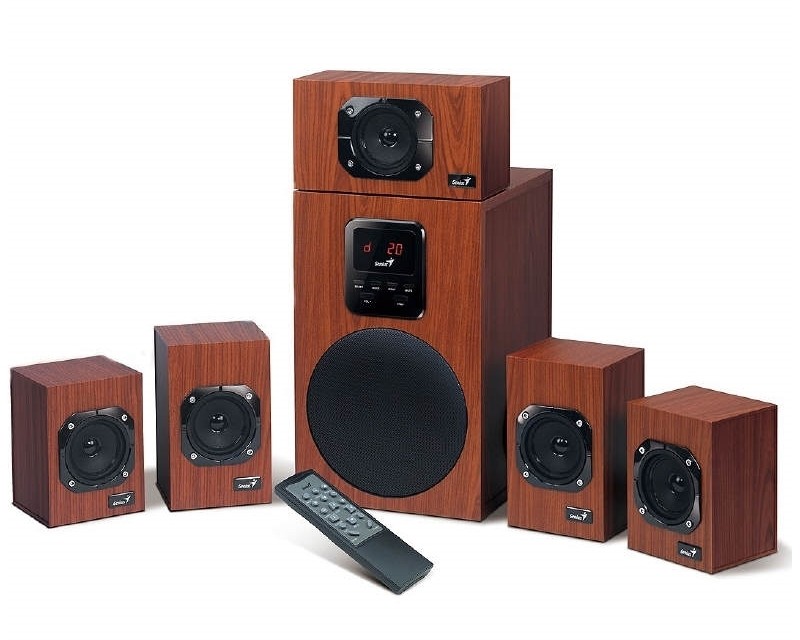 GENIUS SW-HF5.1 4800 5.1 Wood zvučnici