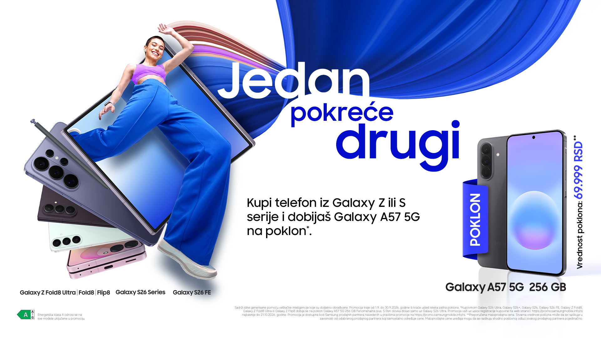 Samsung - Ti biraš prvi. Mi poklanjamo drugi.
