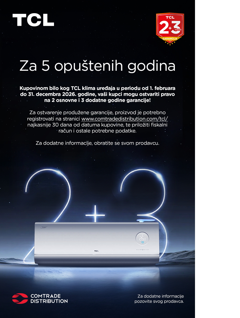 TCL klime - Za 5 opuštenih godina
